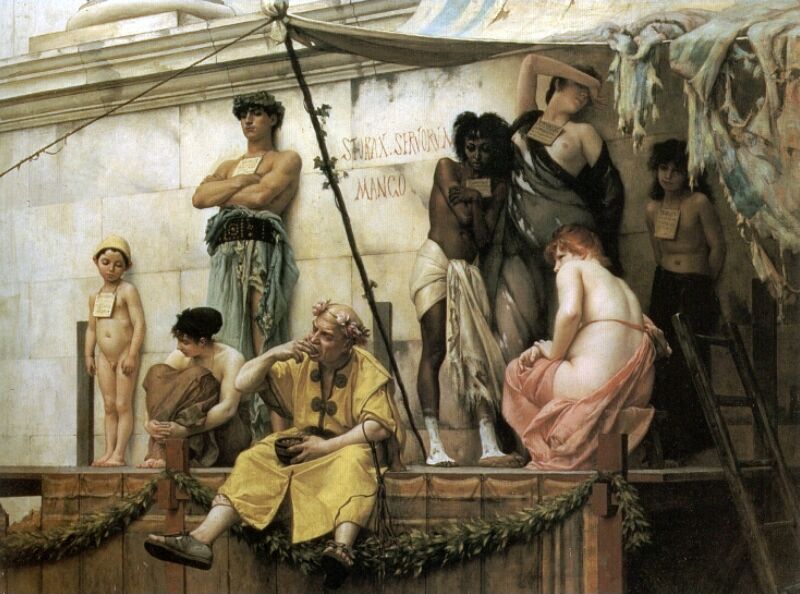 Le marché aux esclaves, de Gustave Boulanger
